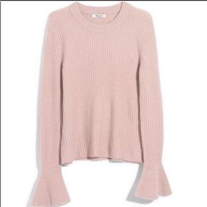 Ruffle - Cuff Pullover Sweater from Madewell